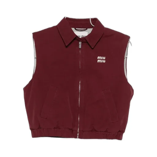 Washed Poplin Vest