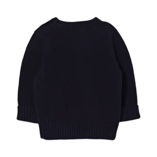 Dog Motif Knitted Sweater