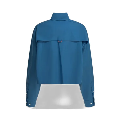Miu Miu Logo-Embroidered Button-Up Shirt