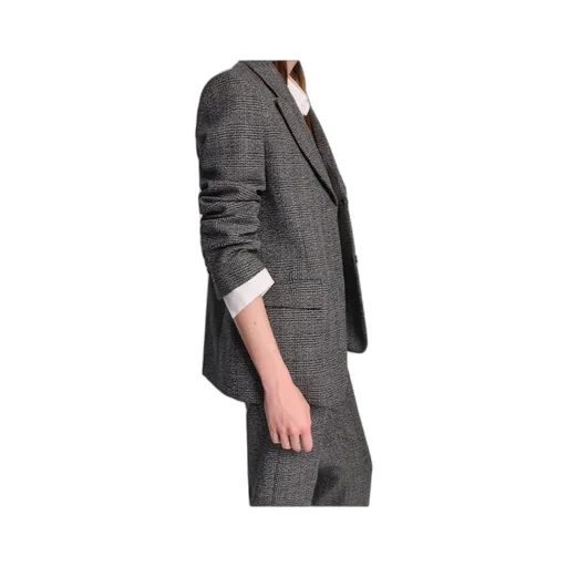 Glen Plaid Wool Blazer