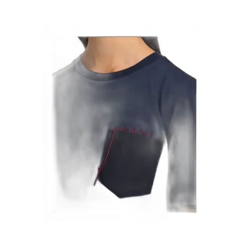 Marni Asymmetric Pocket Logo T-Shirt