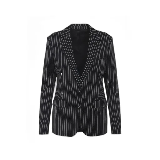 Tom Ford Striped Single Breasted Blazer