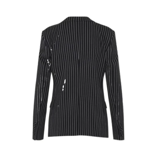 Tom Ford Striped Single Breasted Blazer