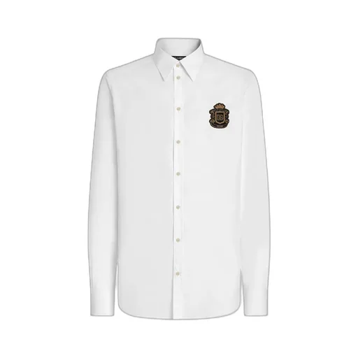 Dolce & Gabbana Martini Heraldic Patch Shirt