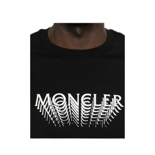 Moncler Logo Printed Crewneck T-Shirt
