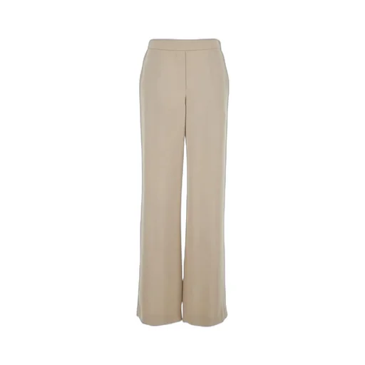 Elastic Waist Wide Leg Pants