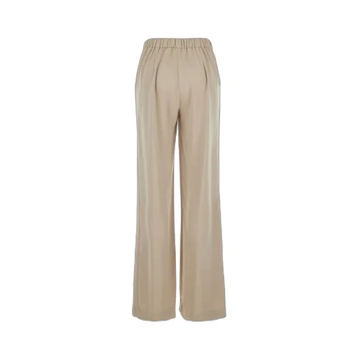 Elastic Waist Wide Leg Pants