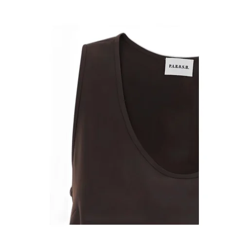 Sleeveless Crew Neck Vest