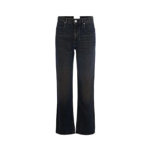Isabel Marant Logo Patch Flared Jeans