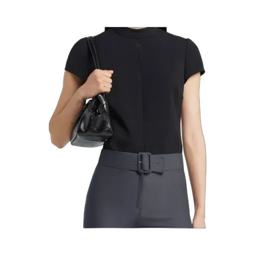 CourrÈGes Heritage Logo-Embroidered Top