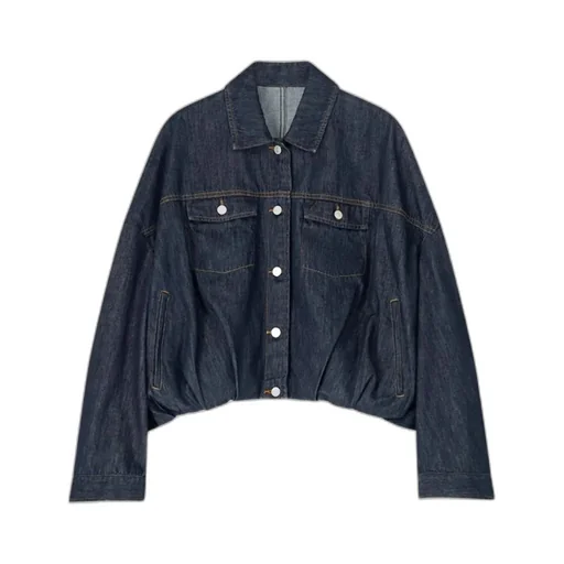 Long-Sleeved Denim Jacket