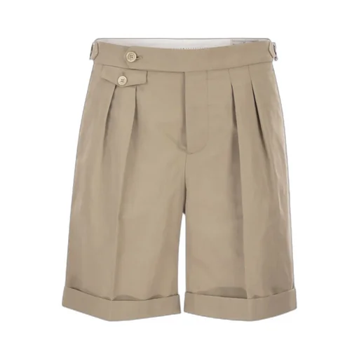 Turn-Up Hem Shorts