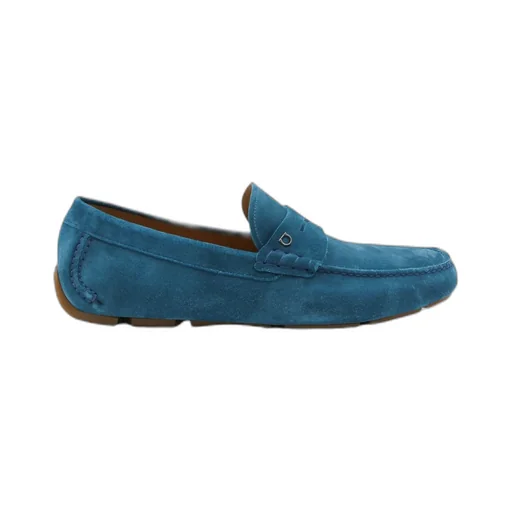 Ferragamo Almond Toe Slip-On Loafers