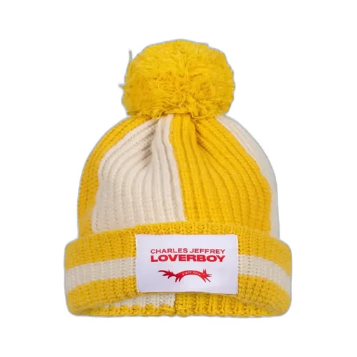 Pom-Pom Knit Hat