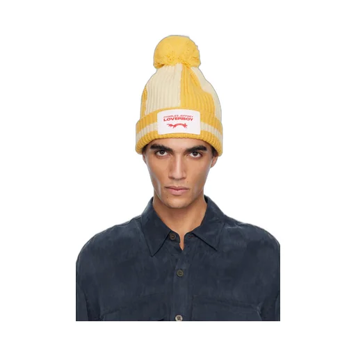 Pom-Pom Knit Hat