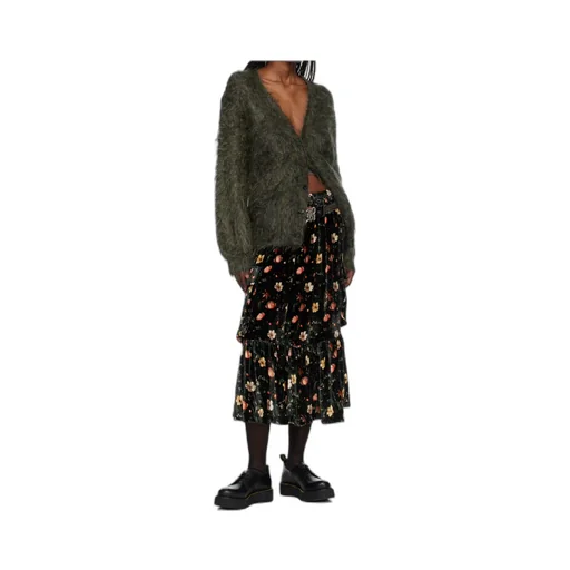 Printed Midi Skirt