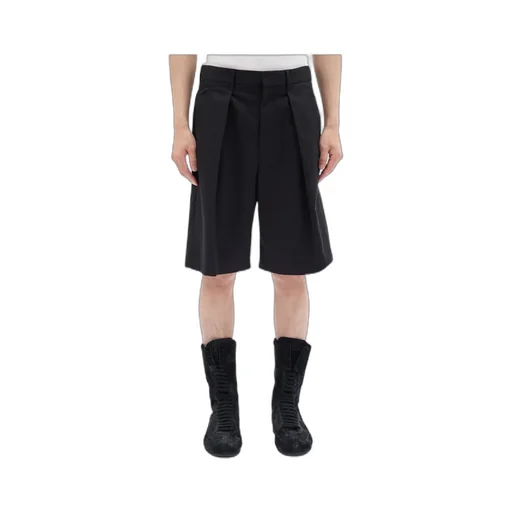 Pleated Shorts
