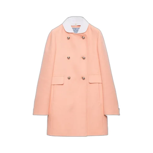 Double-Breasted Lightweight Cashmere Peacoat
