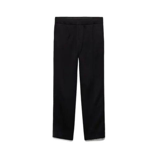 Cotton Fleece Pants With Re-Nylon Details