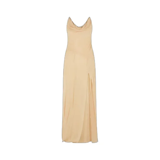 Blumarine Open-Back Sleeveless Long Dress