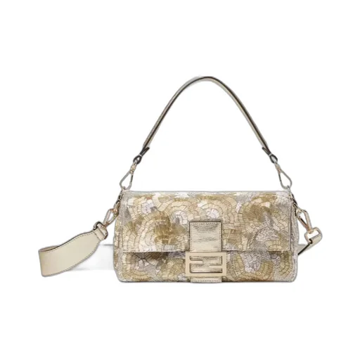 Baguette® Silver And Gold Embroidered Bag