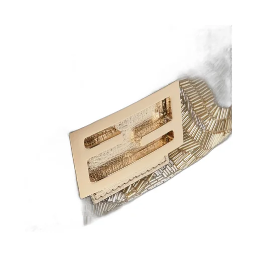 Baguette® Silver And Gold Embroidered Bag