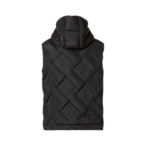 Black Ff Technical Fabric Gilet