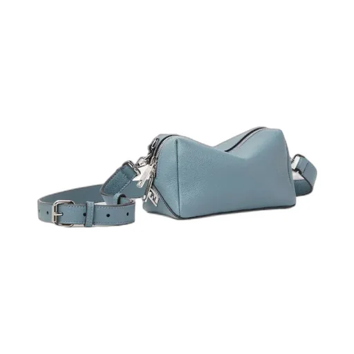 Fendi Lui Small Mercury Blue Leather Bag
