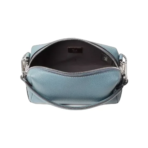 Fendi Lui Small Mercury Blue Leather Bag