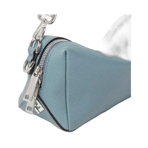 Fendi Lui Small Mercury Blue Leather Bag