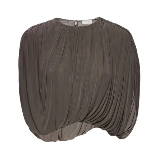 Magda Butrym Re 26 Draped Bubble Top