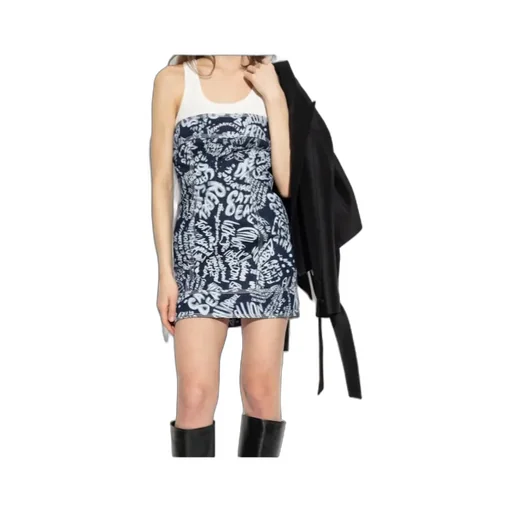 Dsquared2 Denim Off-Shoulder Dress