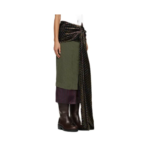 Dries Van Noten Midi Skirt