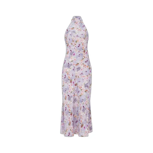 Balmain Printed Poppy Flower Dress