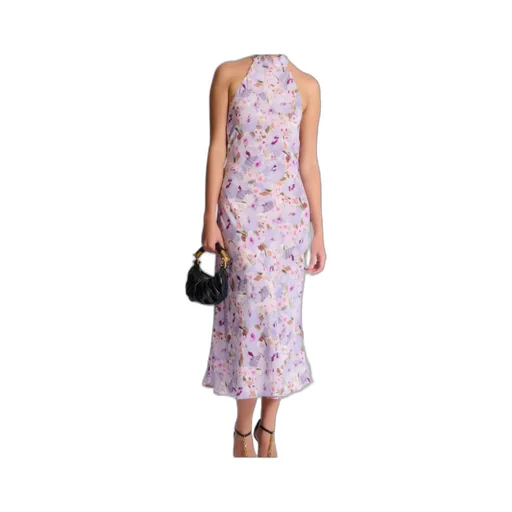 Balmain Printed Poppy Flower Dress