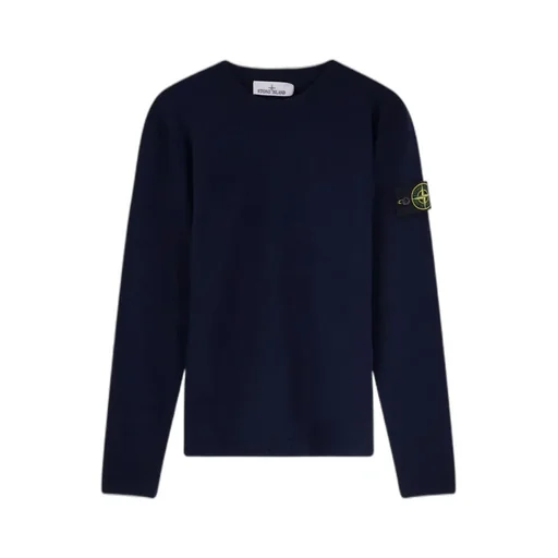 Stone Island Logo Patch Crewneck Sweatshirt
