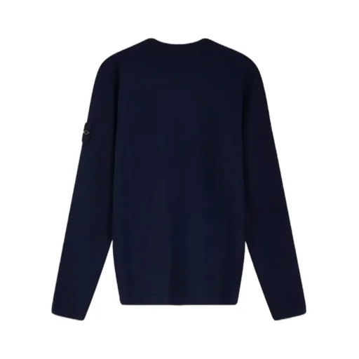 Stone Island Logo Patch Crewneck Sweatshirt