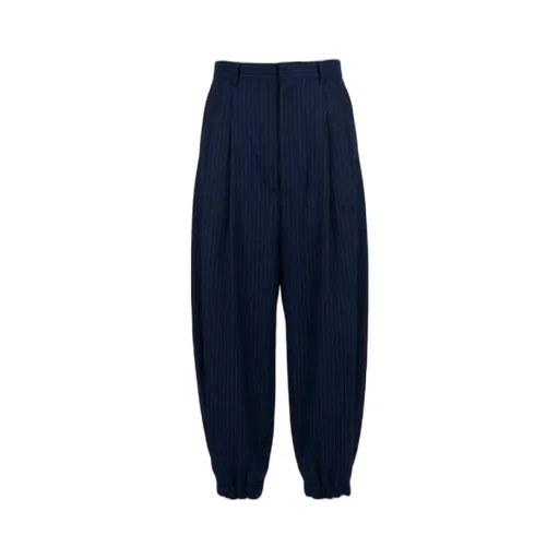 Moschino Striped Pattern Wide-Leg Trousers