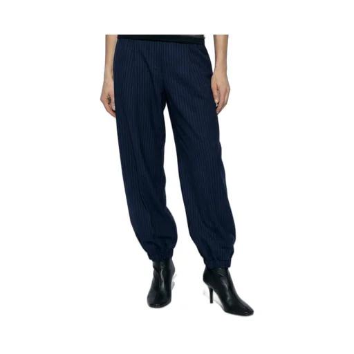 Moschino Striped Pattern Wide-Leg Trousers