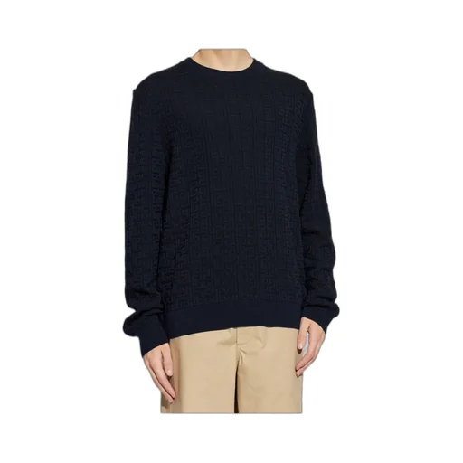 Balmain Monogrammed Knit Sweater