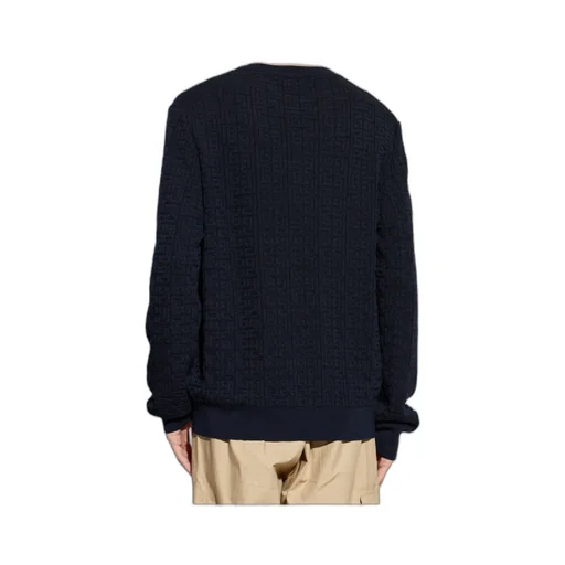 Balmain Monogrammed Knit Sweater