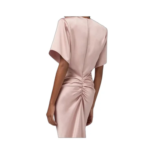 The Andamane Iris Draped Long Dress