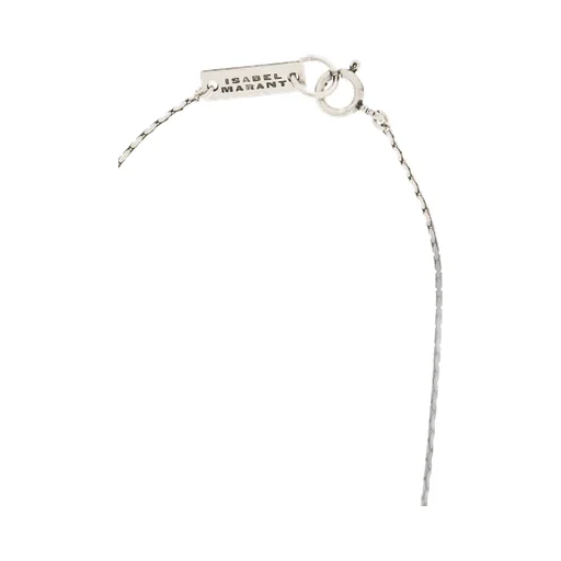 Teardrop-Shaped Pendant Necklace