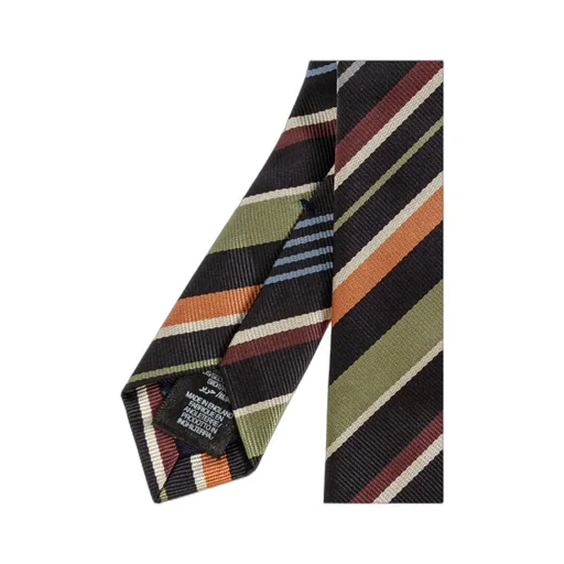 Paul Smith Striped Pointed-Tip Tie