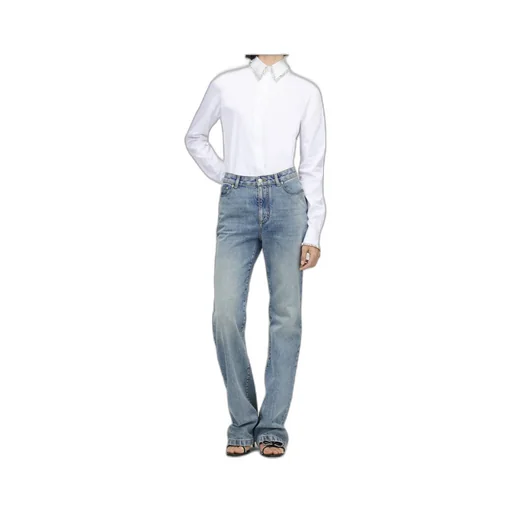 Alexander Mcqueen Embellished Collared Long-Sleeve Shirt