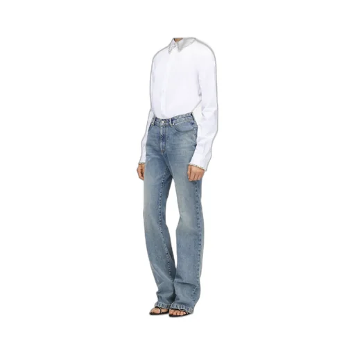 Alexander Mcqueen Embellished Collared Long-Sleeve Shirt