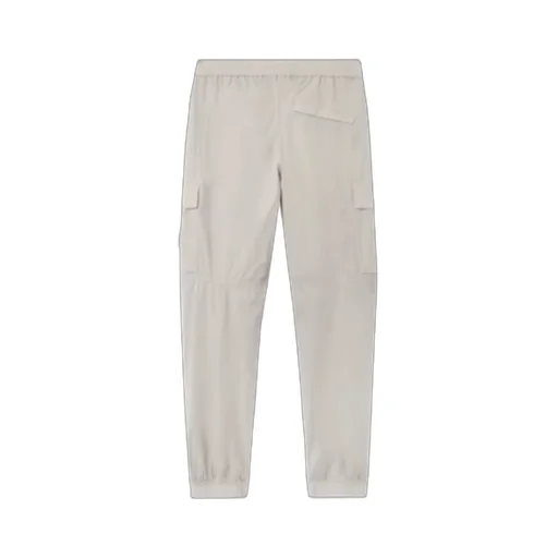 Stone Island Logo Patch Tapered Leg Trousers