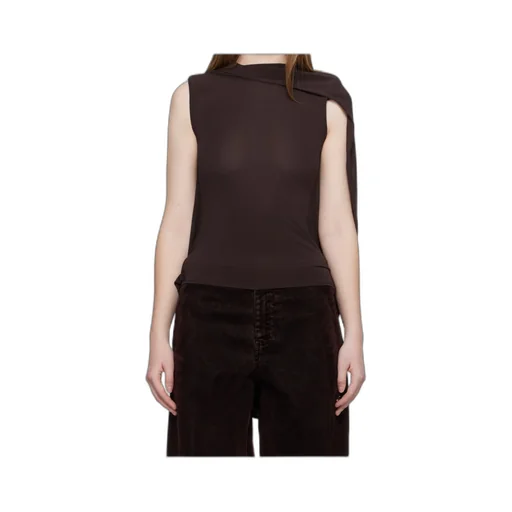 Double-Layered Pleated Top