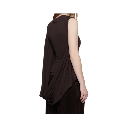 Double-Layered Pleated Top
