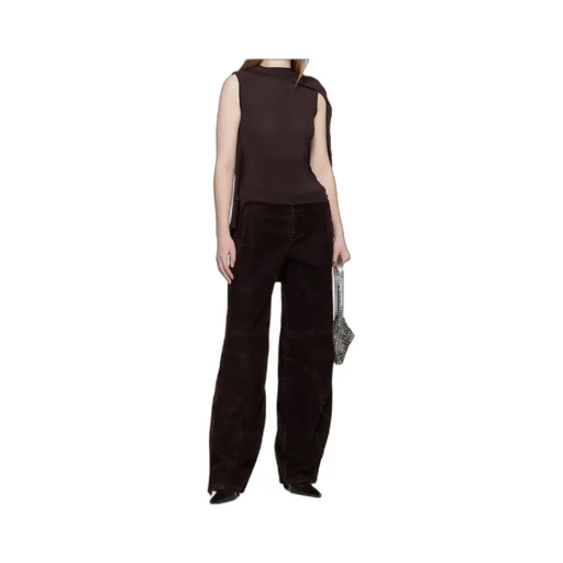 Double-Layered Pleated Top
